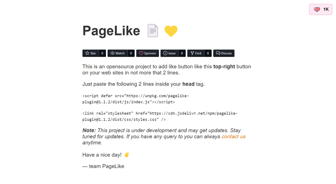 pagelike